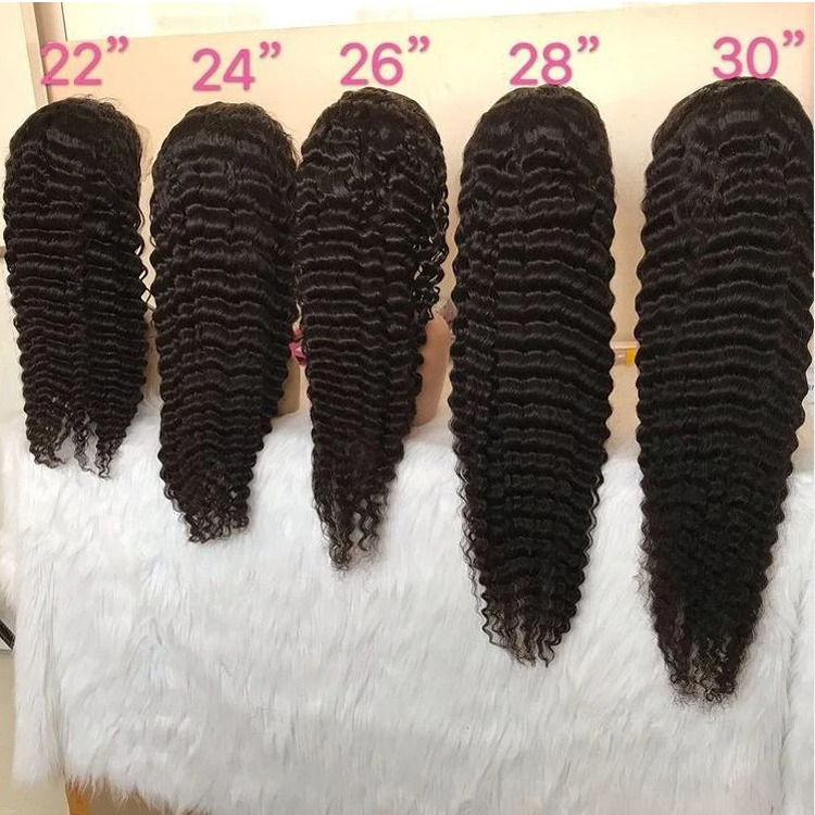 13x4 HD Lace Front Wig Human Hair Deep Wave